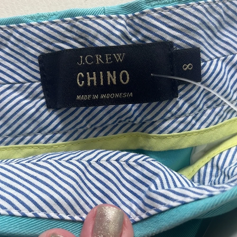 NWT J. CREW CHINO SHORTS - Picture 3 of 5